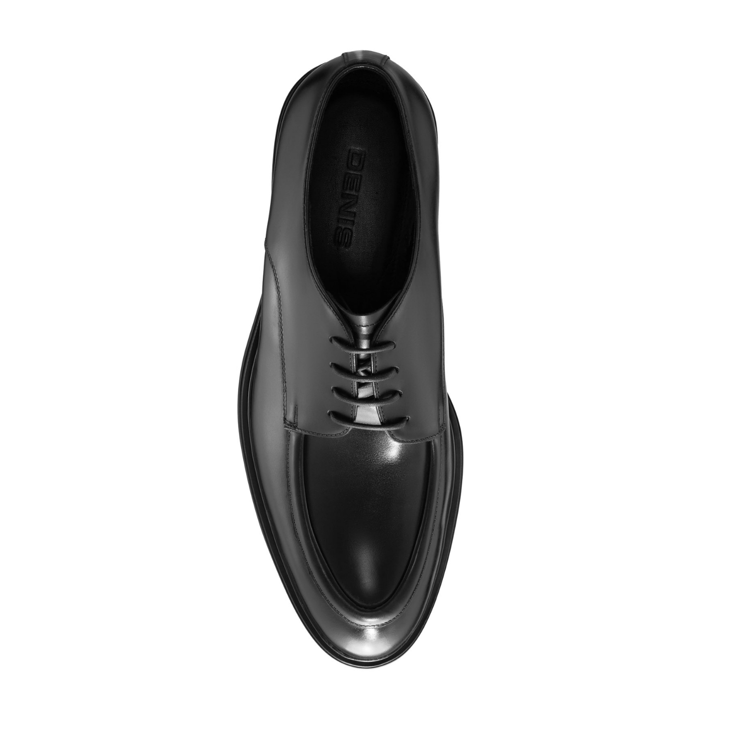 Picture of Men Genuine Leather Casual Shoes 7761 Vitello Black