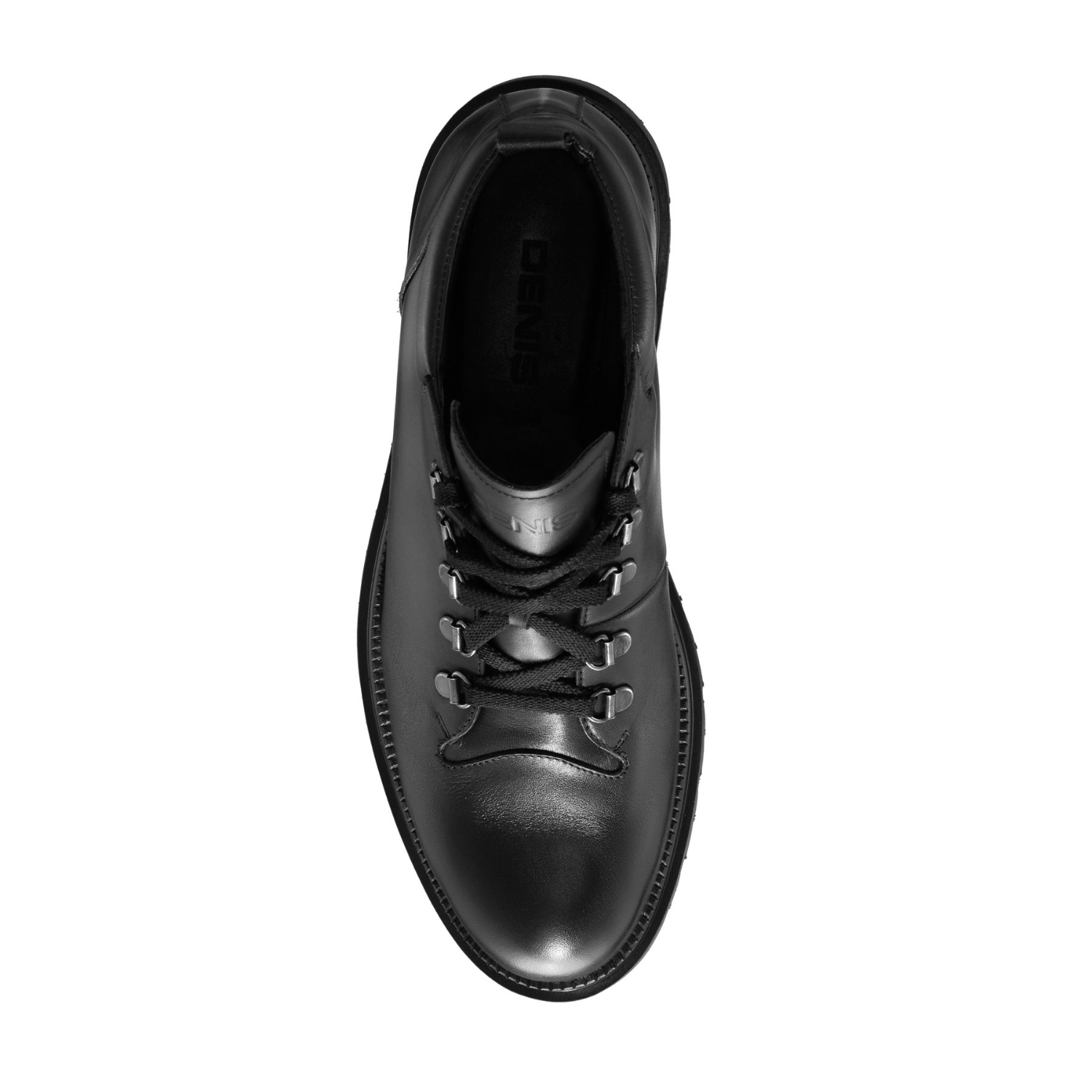 Picture of Men Leather Boots 7748 Vitello Black