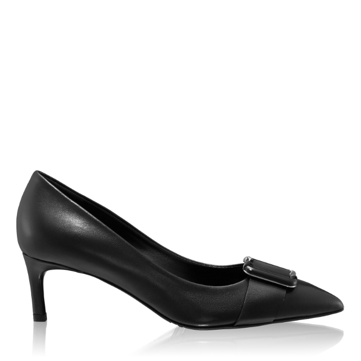 Imagine Pantofi Eleganti Dama 8225 Vitello Negru