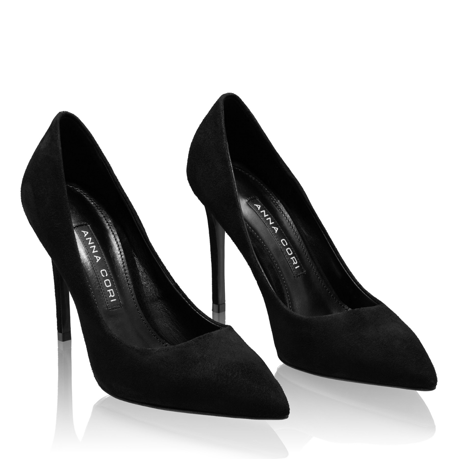 Снимка на Елегантни дамски обувки 7868 Camoscio Negru