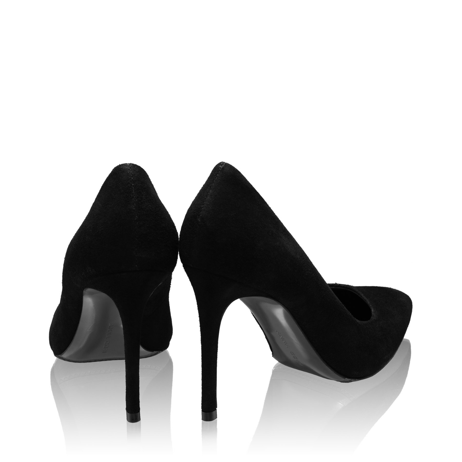 Снимка на Елегантни дамски обувки 7868 Camoscio Negru