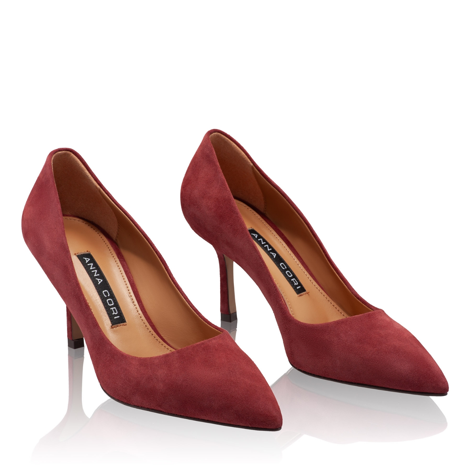 Снимка на Pantofi Eleganti Dama 8026 Camoscio Bordo