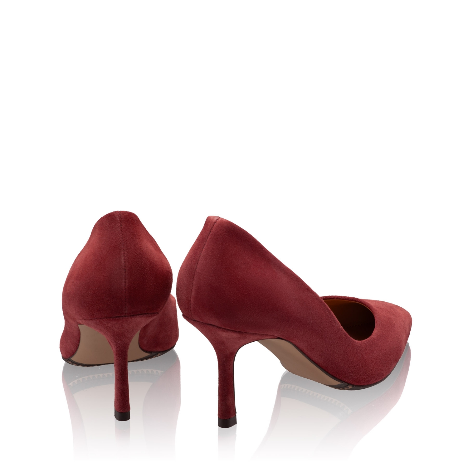 Снимка на Pantofi Eleganti Dama 8026 Camoscio Bordo