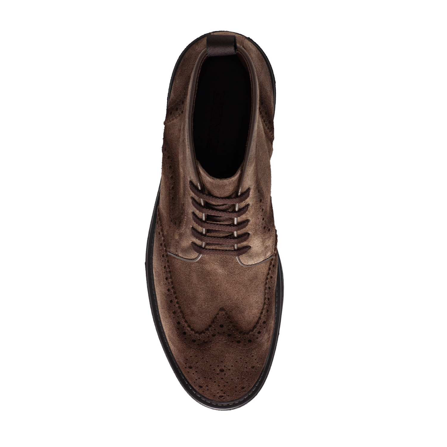 Picture of Men Suede Leather Boots 7742 Crosta Taupe