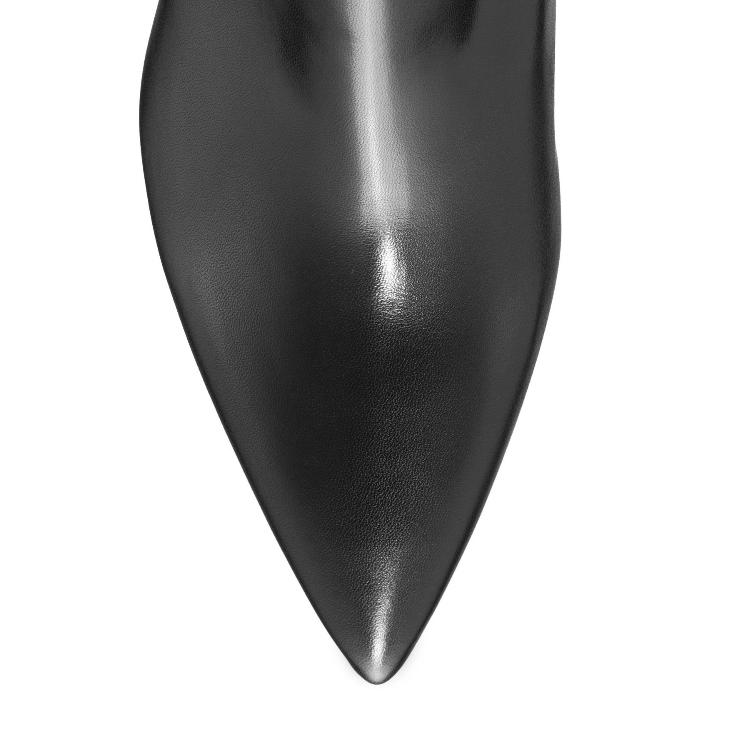 Picture of Women's genuine leather ankle boots 8194 Vitello Black