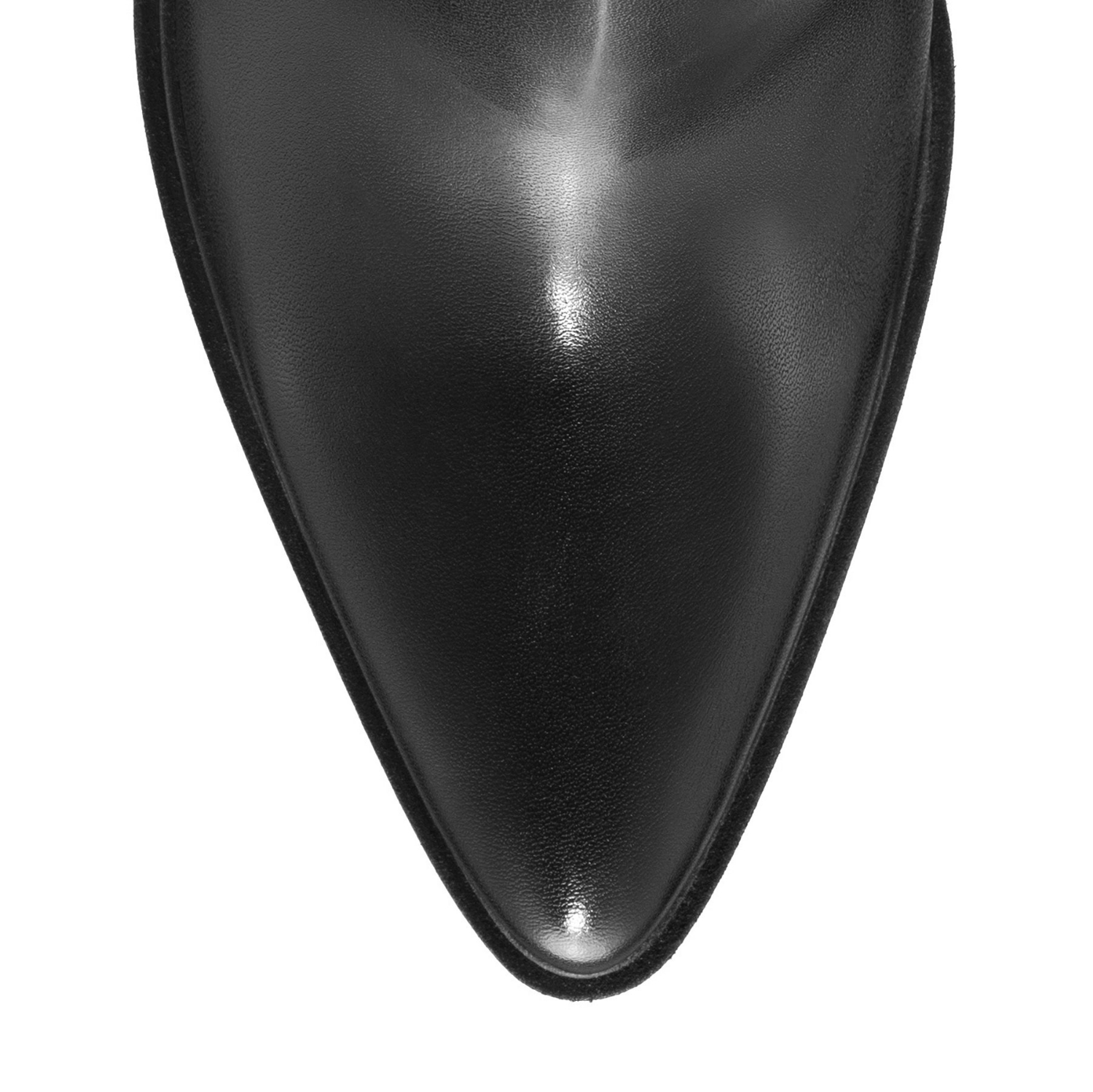 Picture of Women Leather Boots 8216 Vitello Black