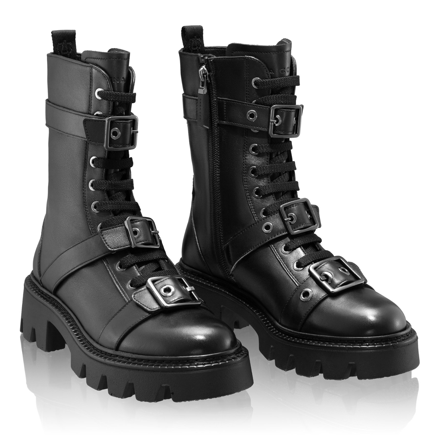 Imagine Ghete Dama 8185 Vitello Negru