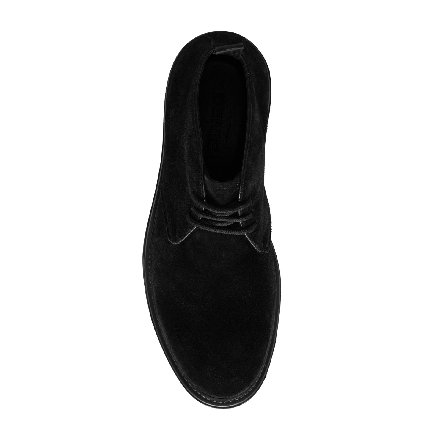 Picture of Men Suede Leather Boots 7741 Crosta Black