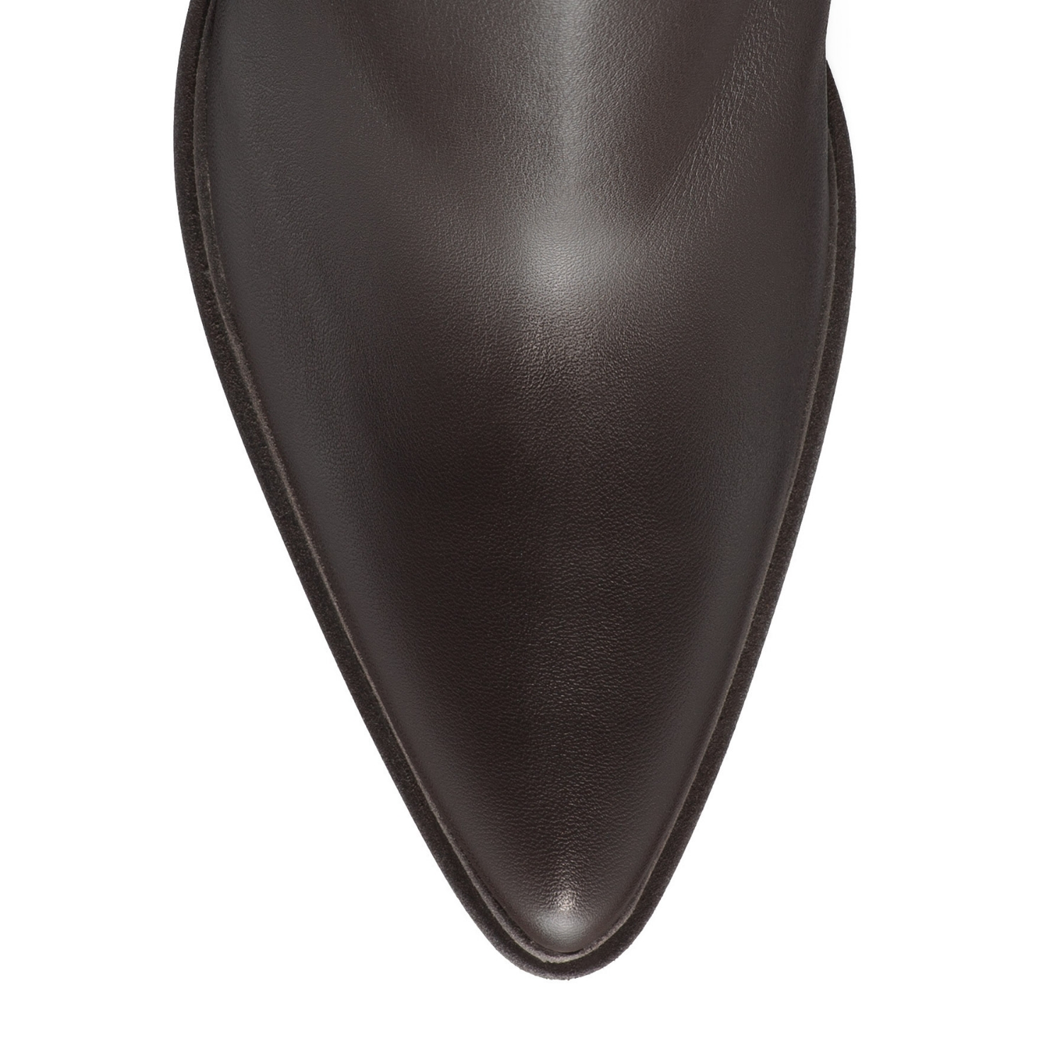 Picture of Women Leather Boots 7908 Vitello Brown