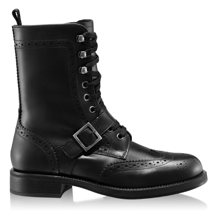 Picture of Women Leather Boots 8248 Vitello Black