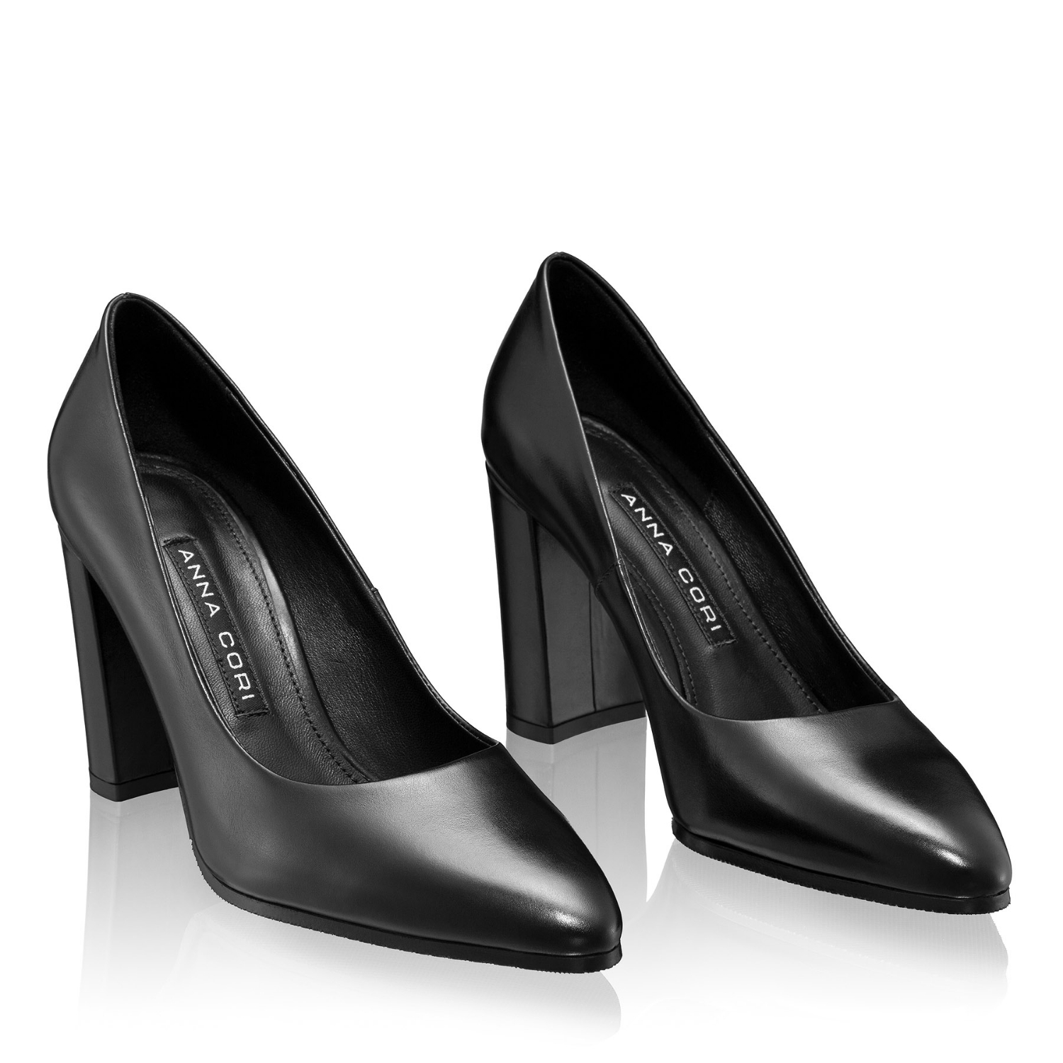 Picture of Women elegant shoes 8242 Vitello Black