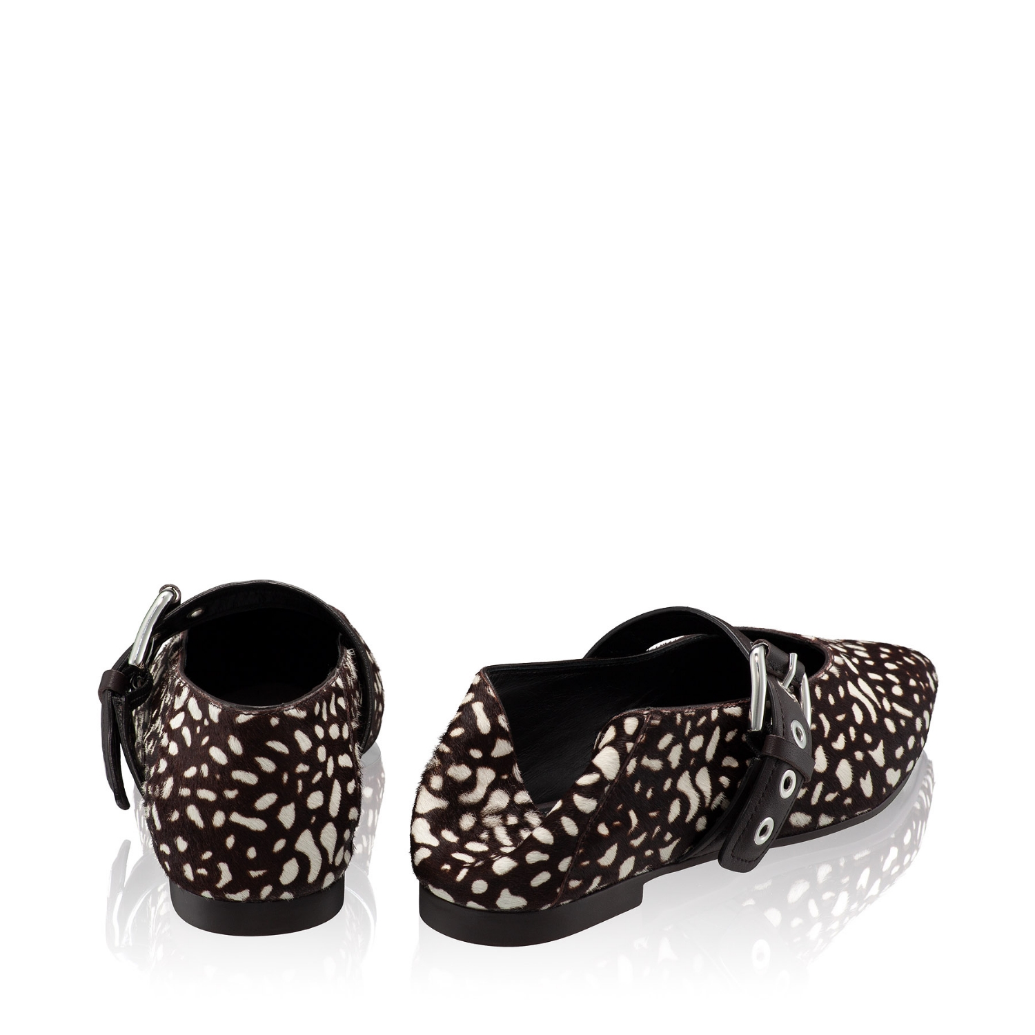 Picture of Women Ballerina Flats 8231 Cavallino T.Moro+Panna