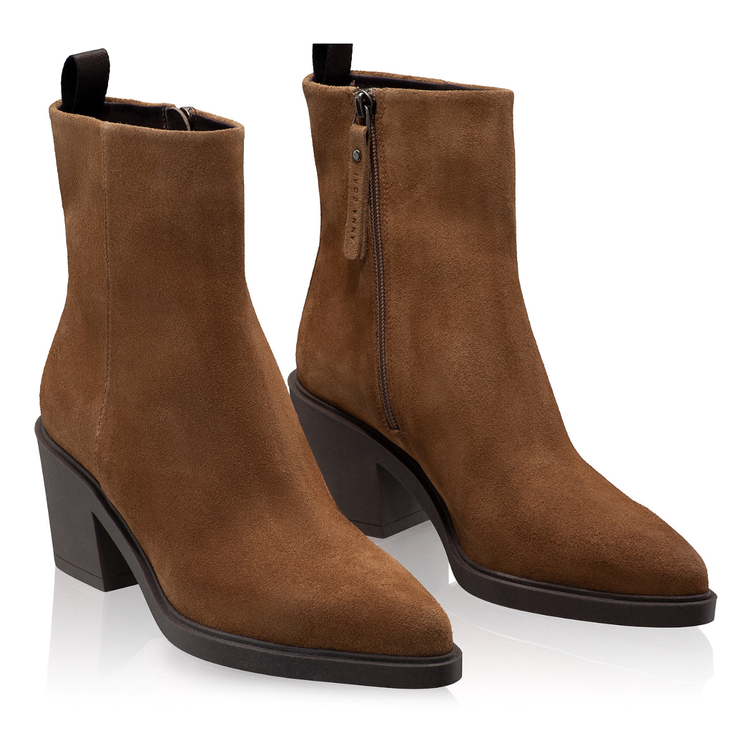Picture of Women Suede Ankle-Boots 7806 Crosta Noce