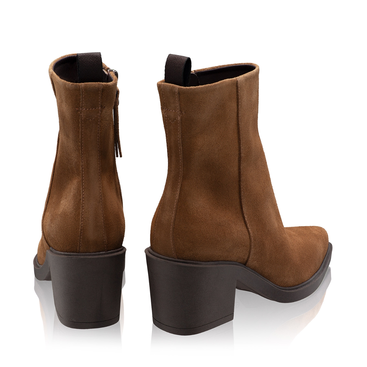 Picture of Women Suede Ankle-Boots 7806 Crosta Noce
