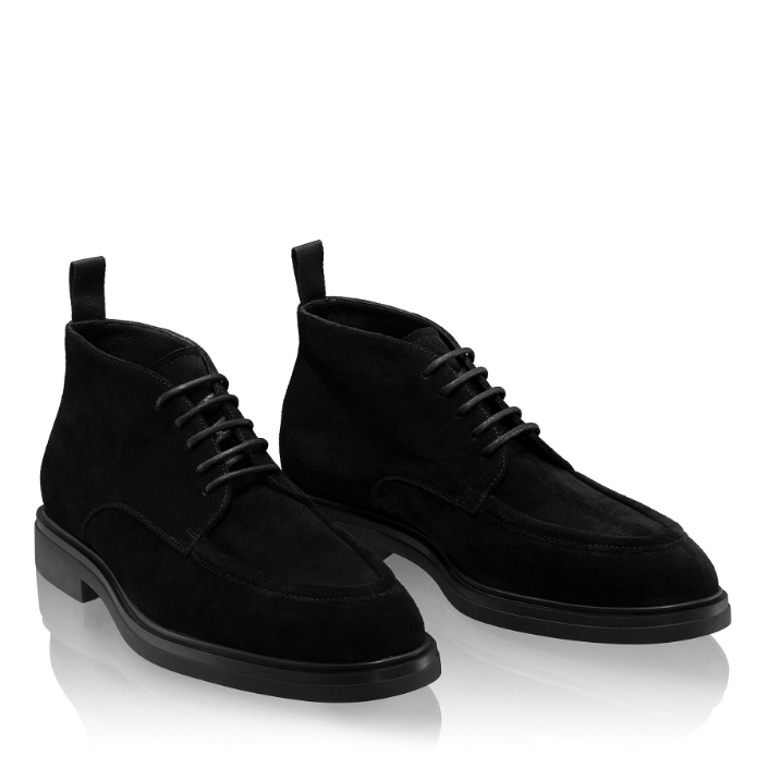 Men Leather Boots 7762 Crosta Black Men Leather Boots 7762 Crosta Black