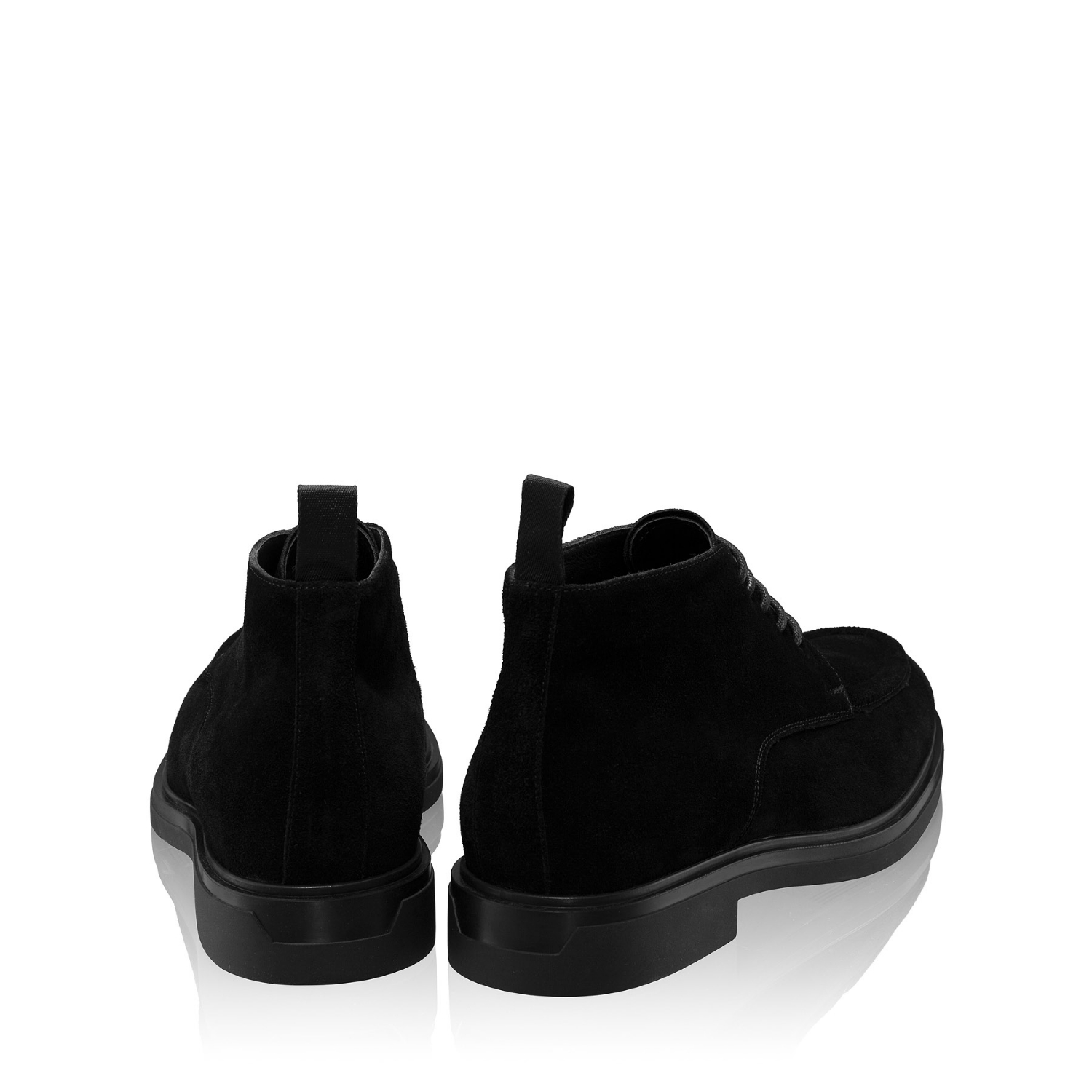 Picture of Men Leather Boots 7762 Crosta Black