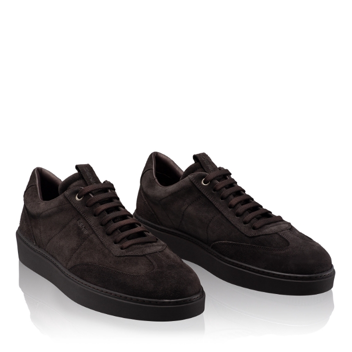 Men Suede Leather Sport Shoes 7610 Crosta T.Moro Men Suede Leather Sport Shoes 7610 Crosta T.Moro