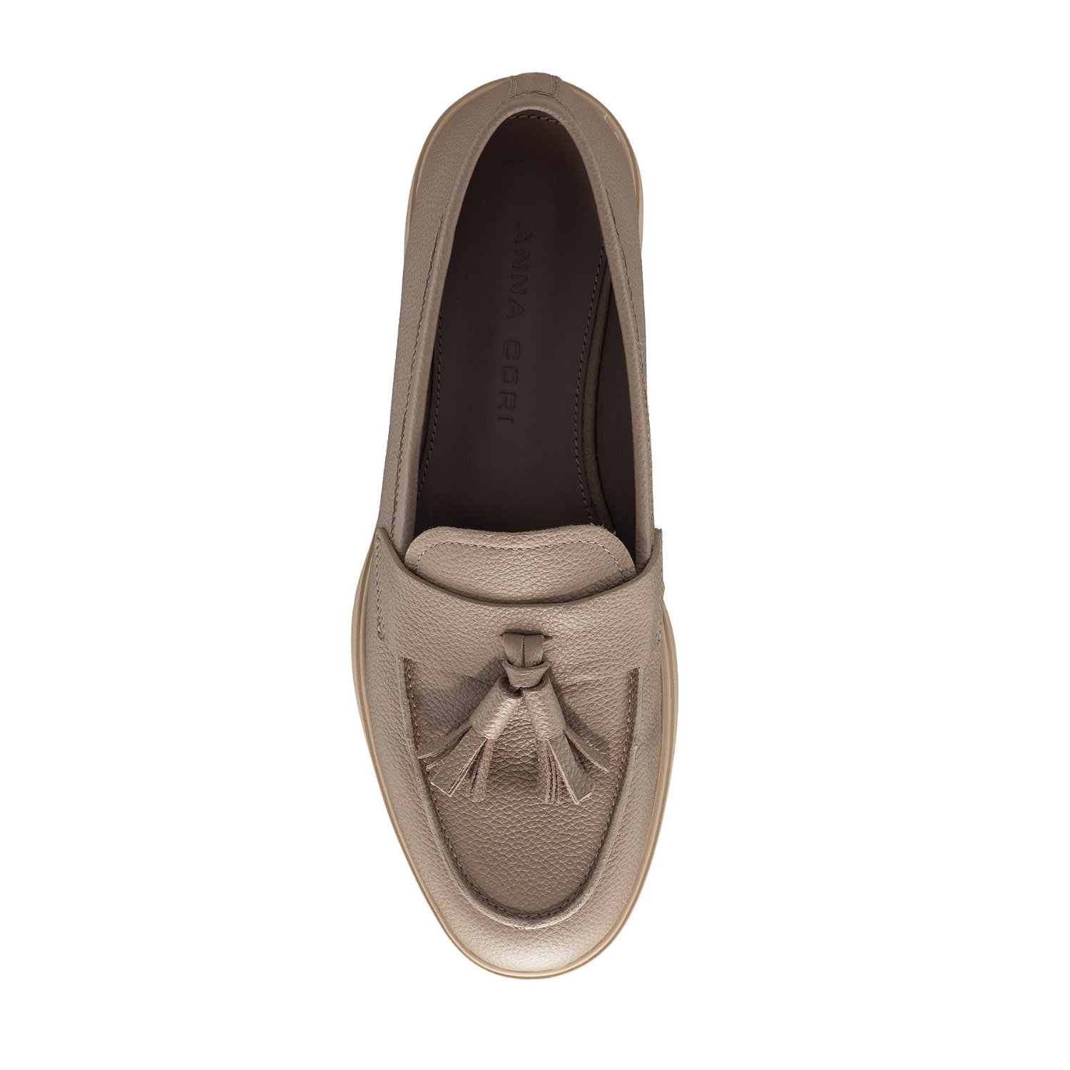 Picture of Women Casual Loafers  7517 Bottalato Taupe