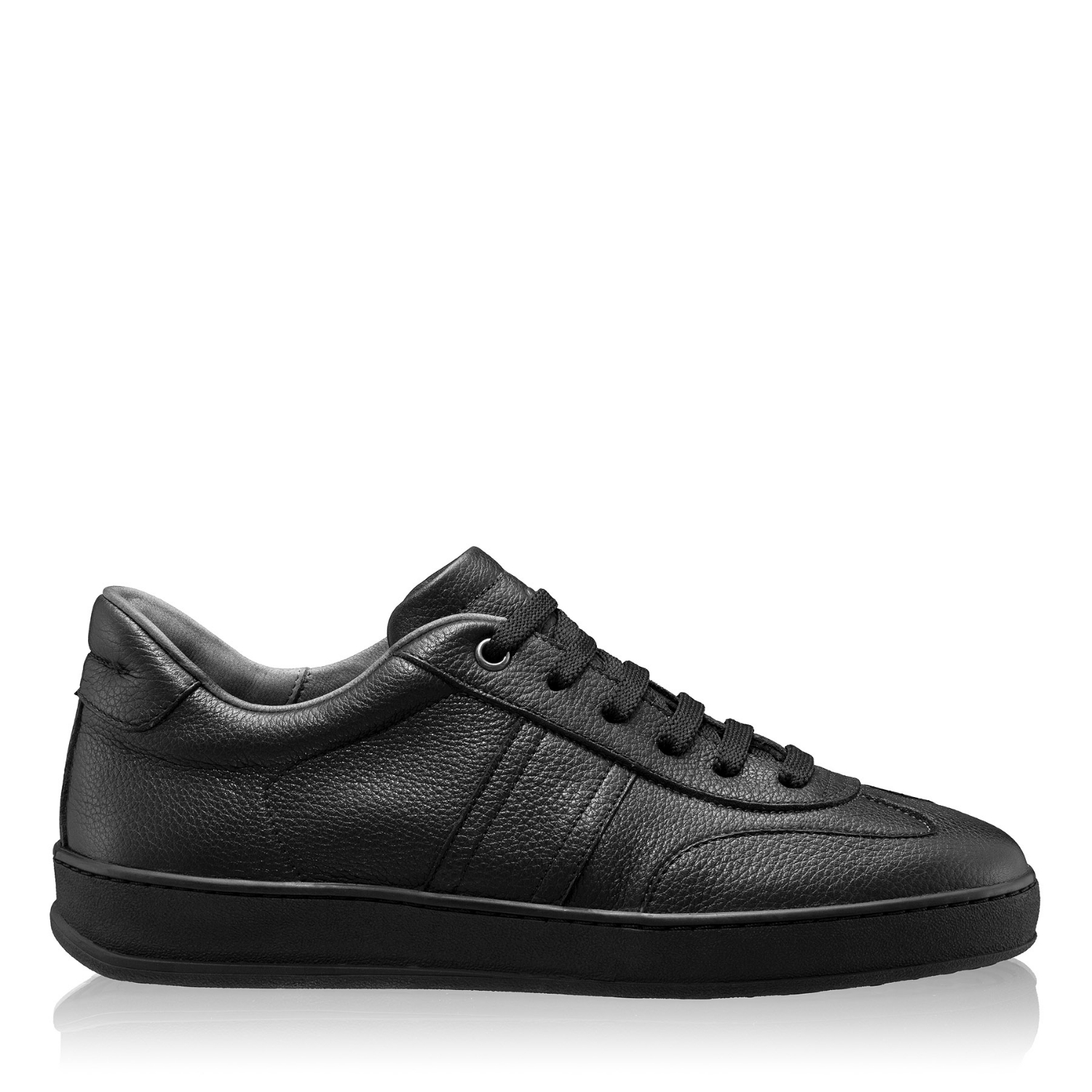 Picture of Women Leather Sport Shoes 8066 Bottalato Black