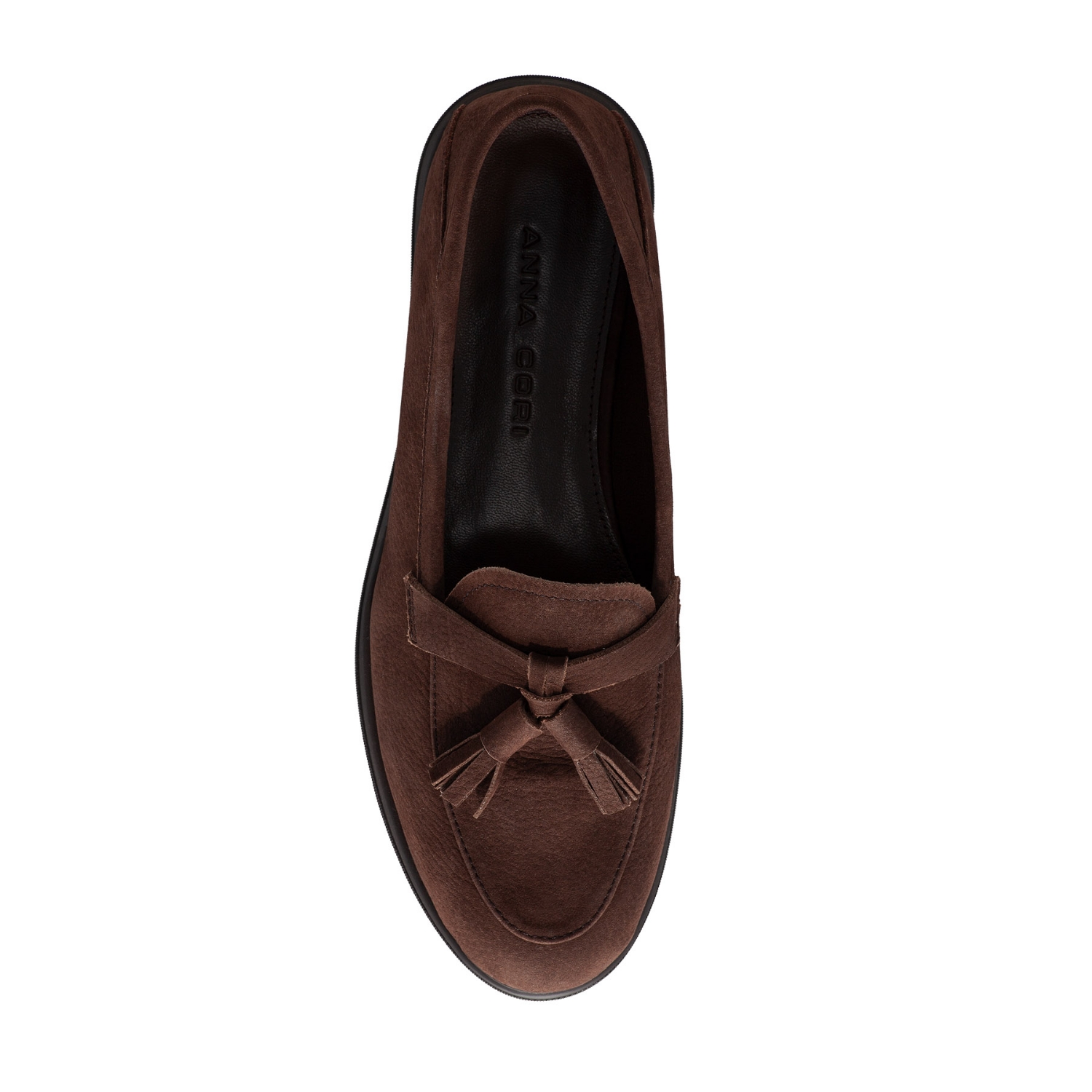 Picture of Women Casual Suede Loafers 8002 Crosta Maro