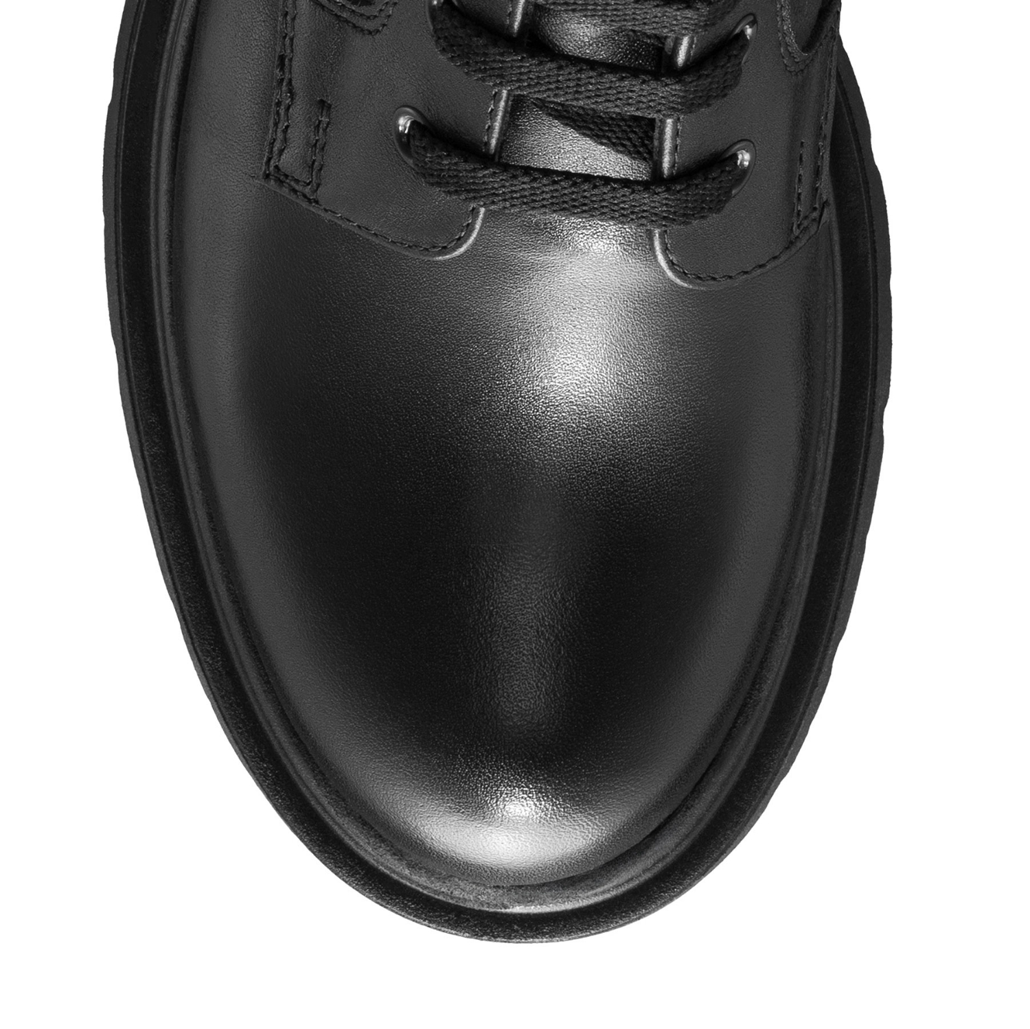 Picture of Women's genuine leather ankle-boots 8255 Vitello Black