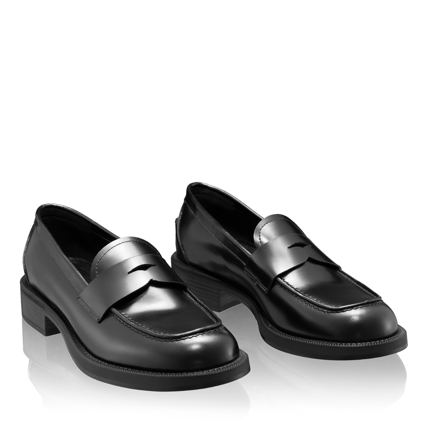 Picture of Women Casual Loafers 8251 Abrazivato Black