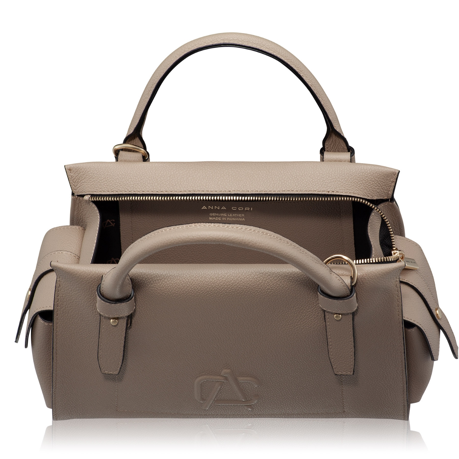 Снимка на Geanta dama de Mana BECA 02 BOTTALATO TAUPE