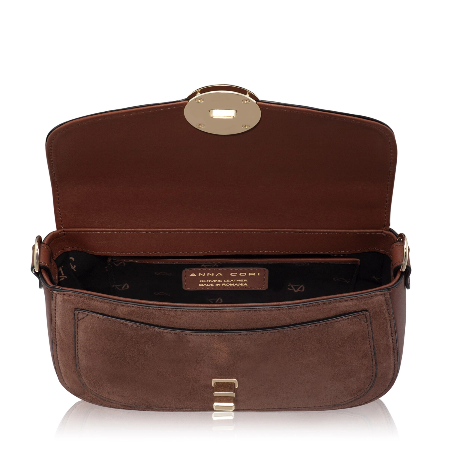 Снимка на Geanta dama de Mana ENA 04 CROSTA+VIT MARO