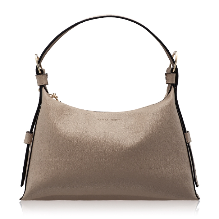 Показвай детайлите за Geanta dama de Mana DEYA 02 BOTTALATO TAUPE Снимка на Geanta dama de Mana DEYA 02 BOTTALATO TAUPE