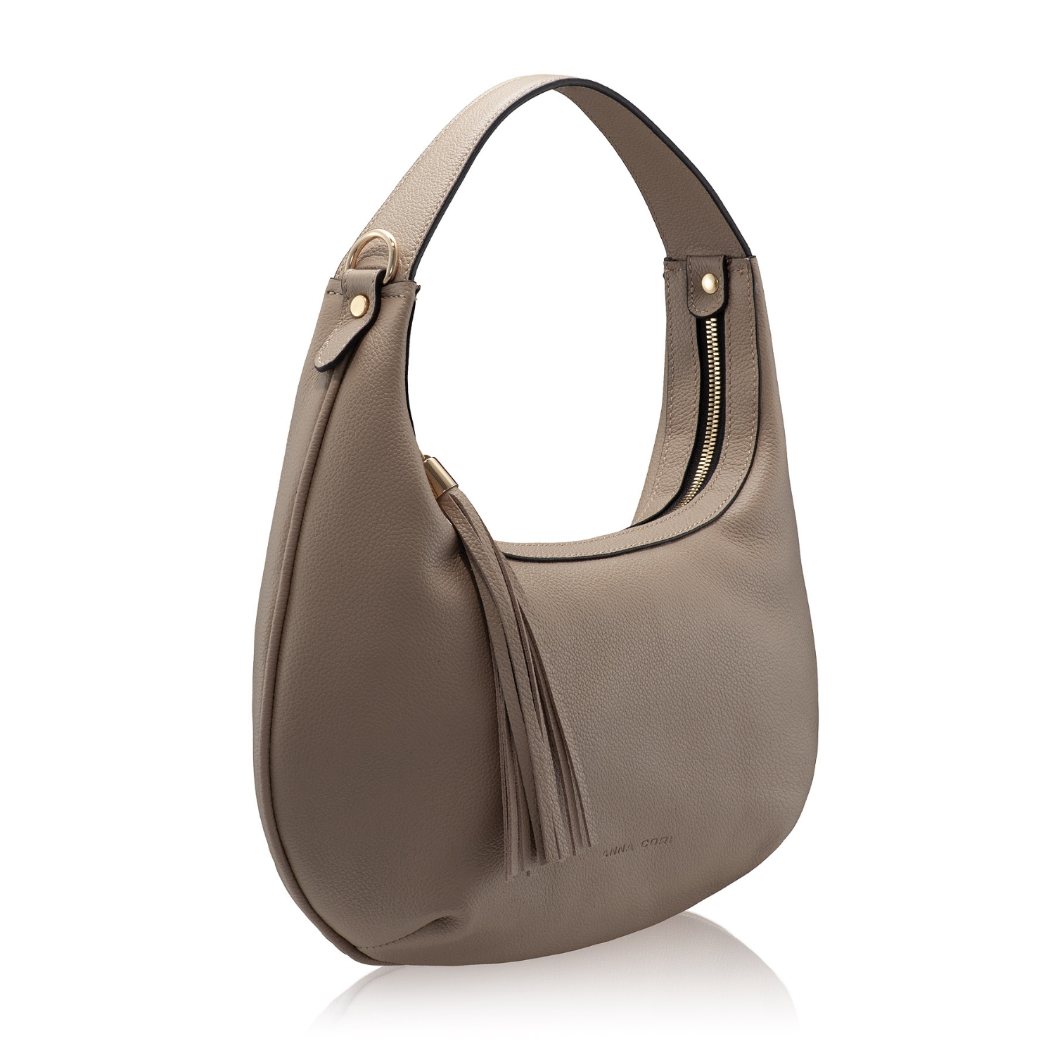 Picture of Women Leather Hand Bag NORY 01 BOTTALATO TAUPE