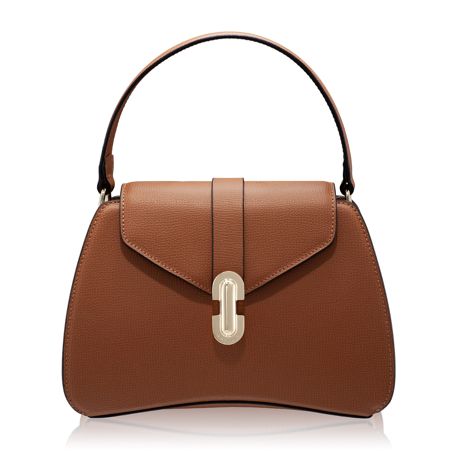 Снимка на Geanta dama de Mana ANERA 02 VIT STAMP CUOIO