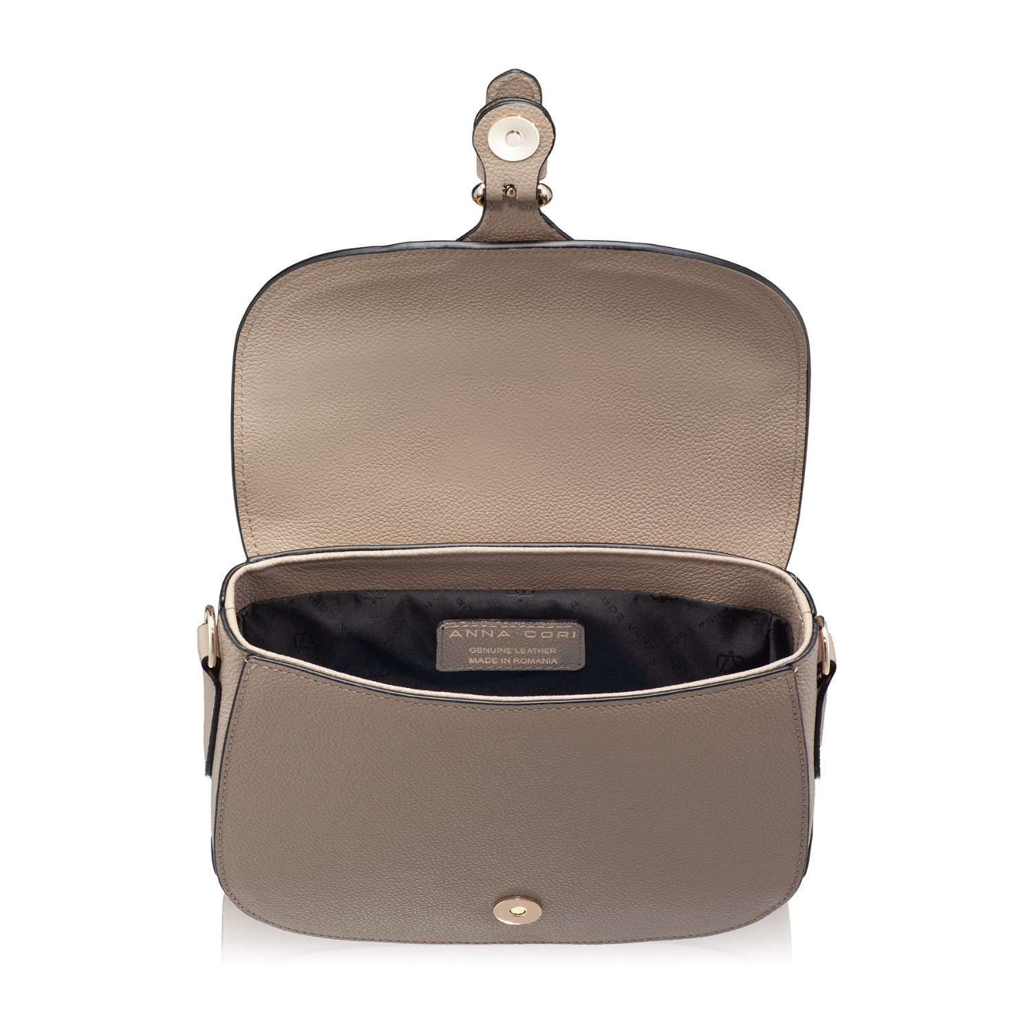 Picture of Women Leather Shoulder Bag ISRA 01 BOTTALATO TAUPE