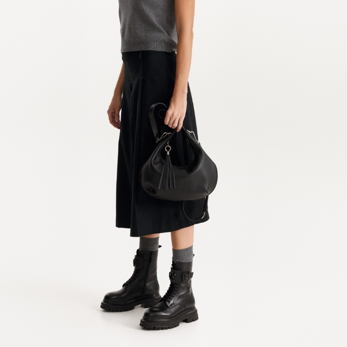 Ghete Dama 8174 Vitello Negru