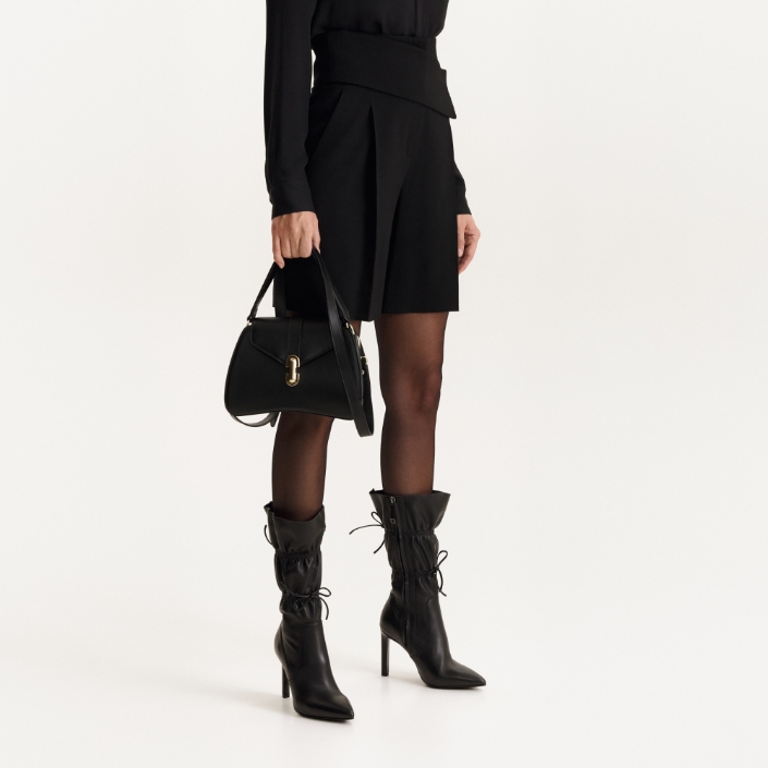 Cizme Dama 8245 Vitello Negru