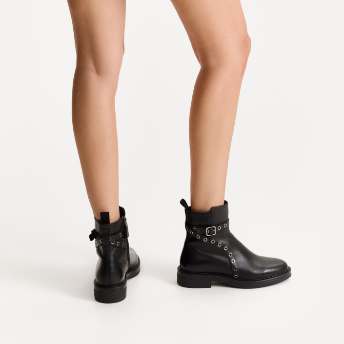 Ghete Dama 8167 Vitello Negru