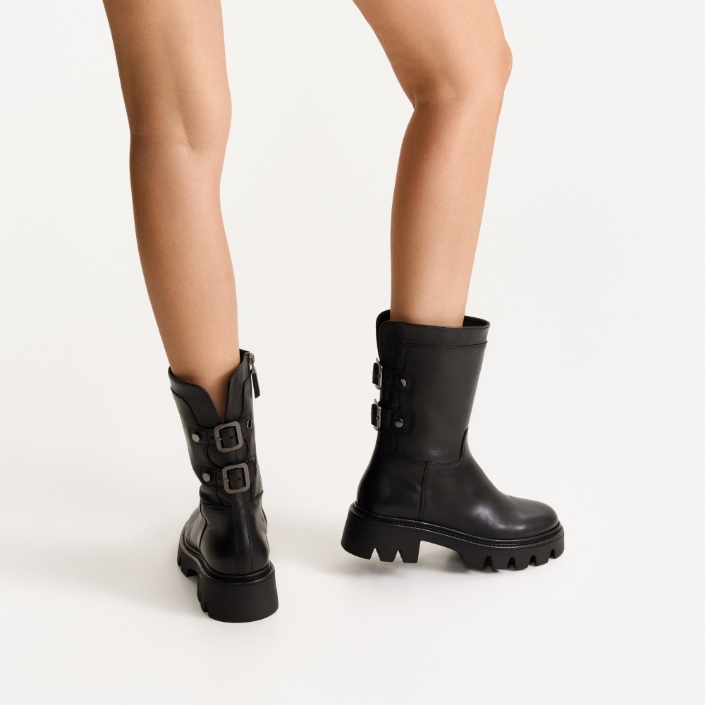 Ghete Dama 8157 Vitello Negru