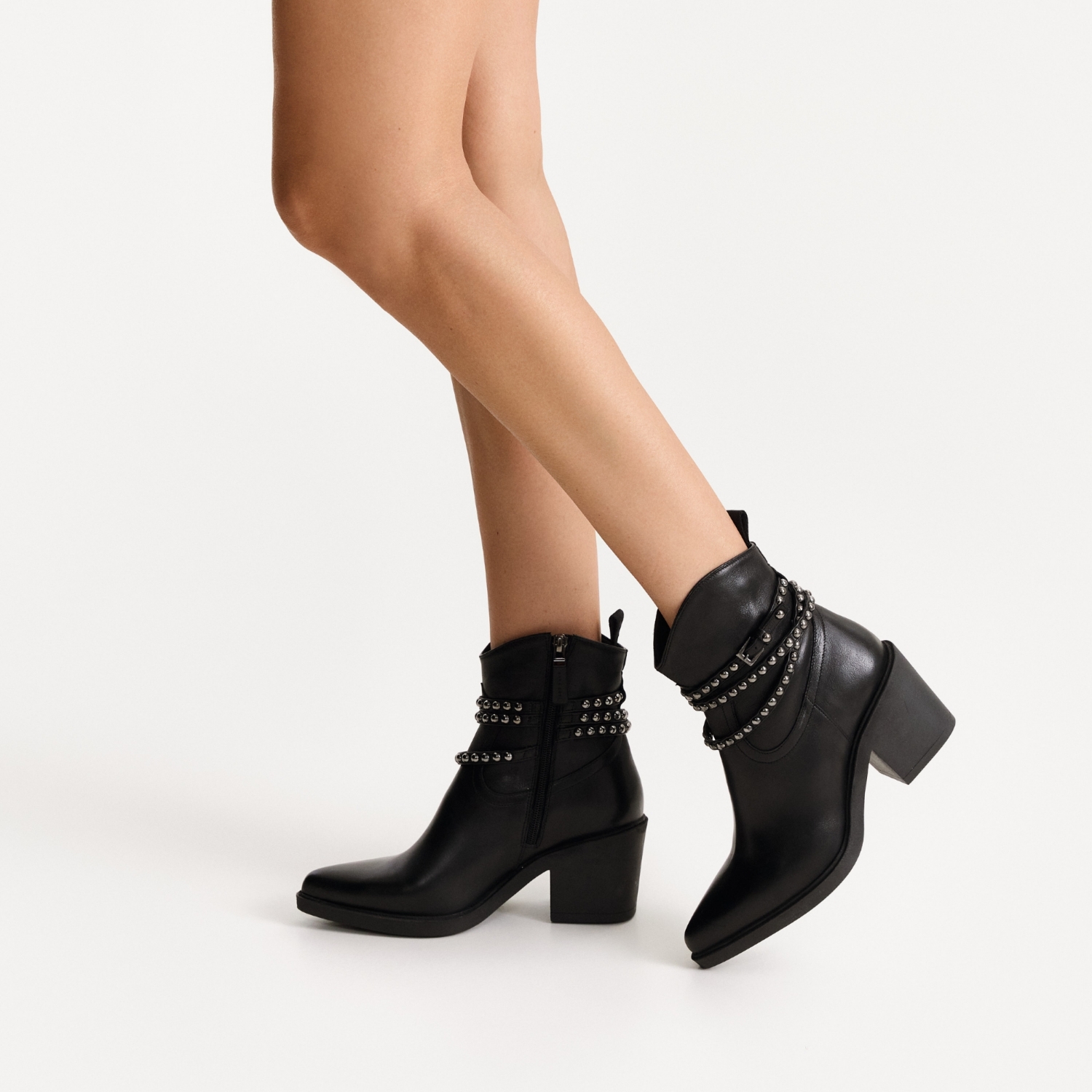 Снимка на Дамски ботуши 8217 Vitello Negru