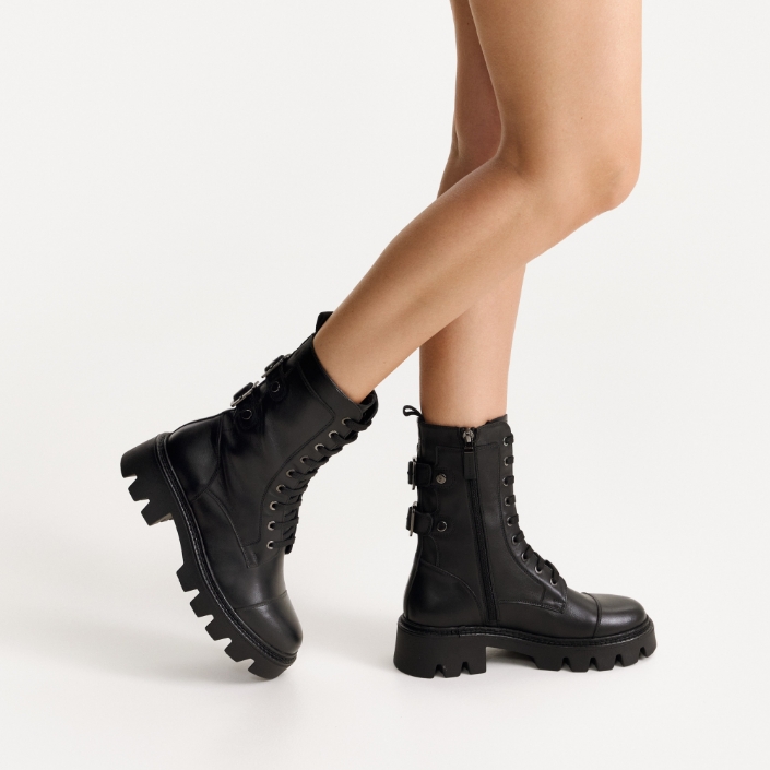 Ghete Dama 8159 Vitello Negru