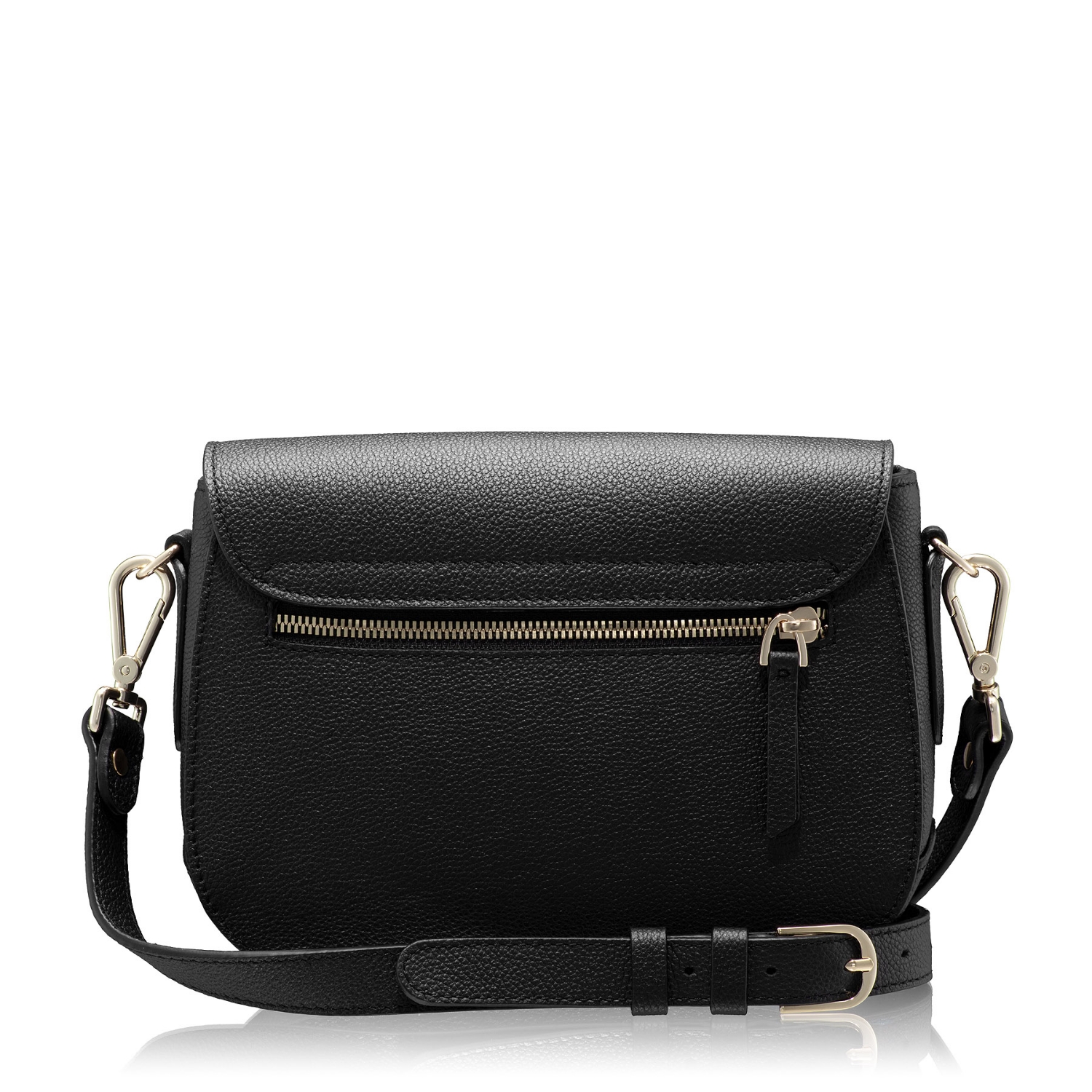 Снимка на Чанта дамска за рамо ISRA 01 VITELLO STAMP ЧЕРНО