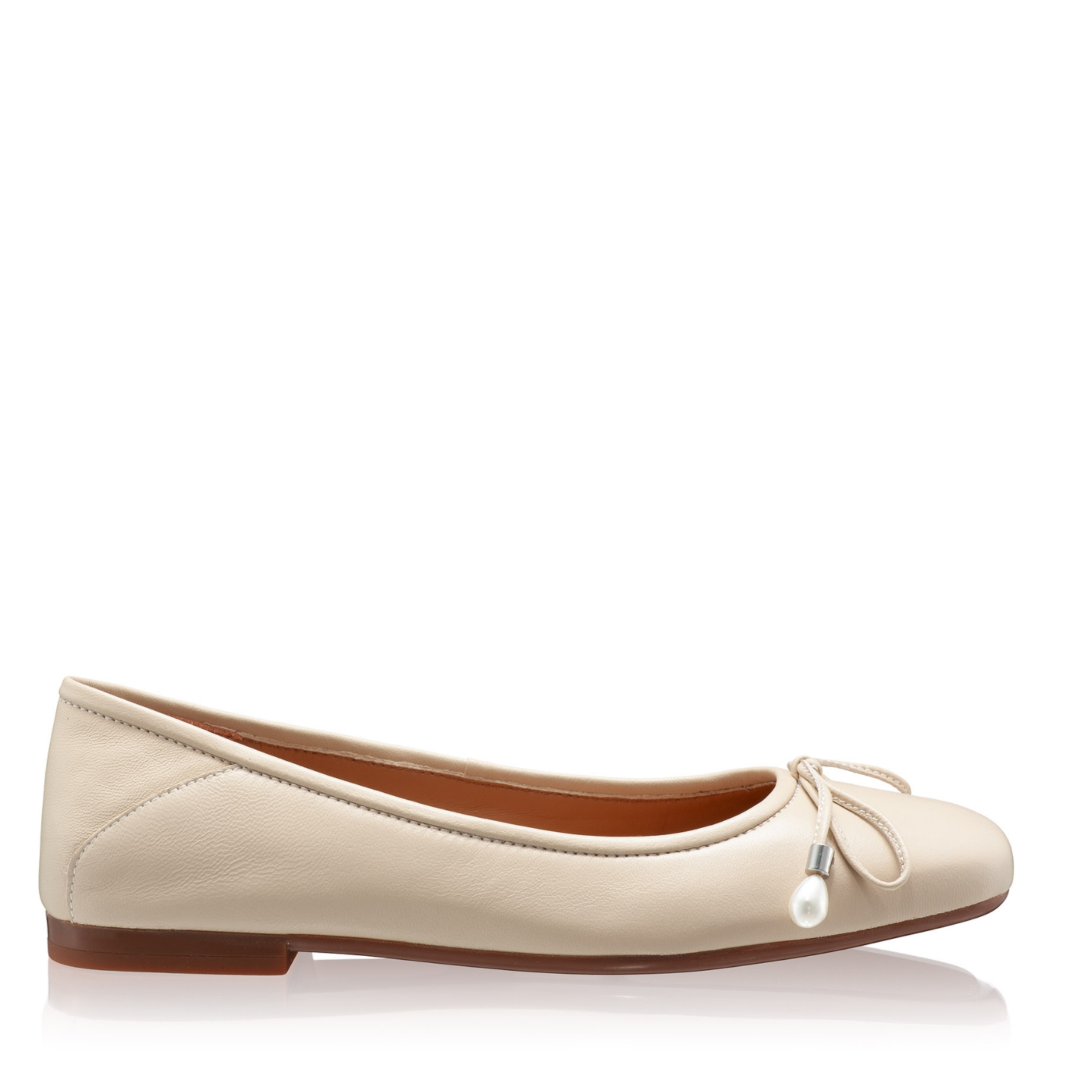 Picture of Women Ballerina Flats 8103 Vitello Panna