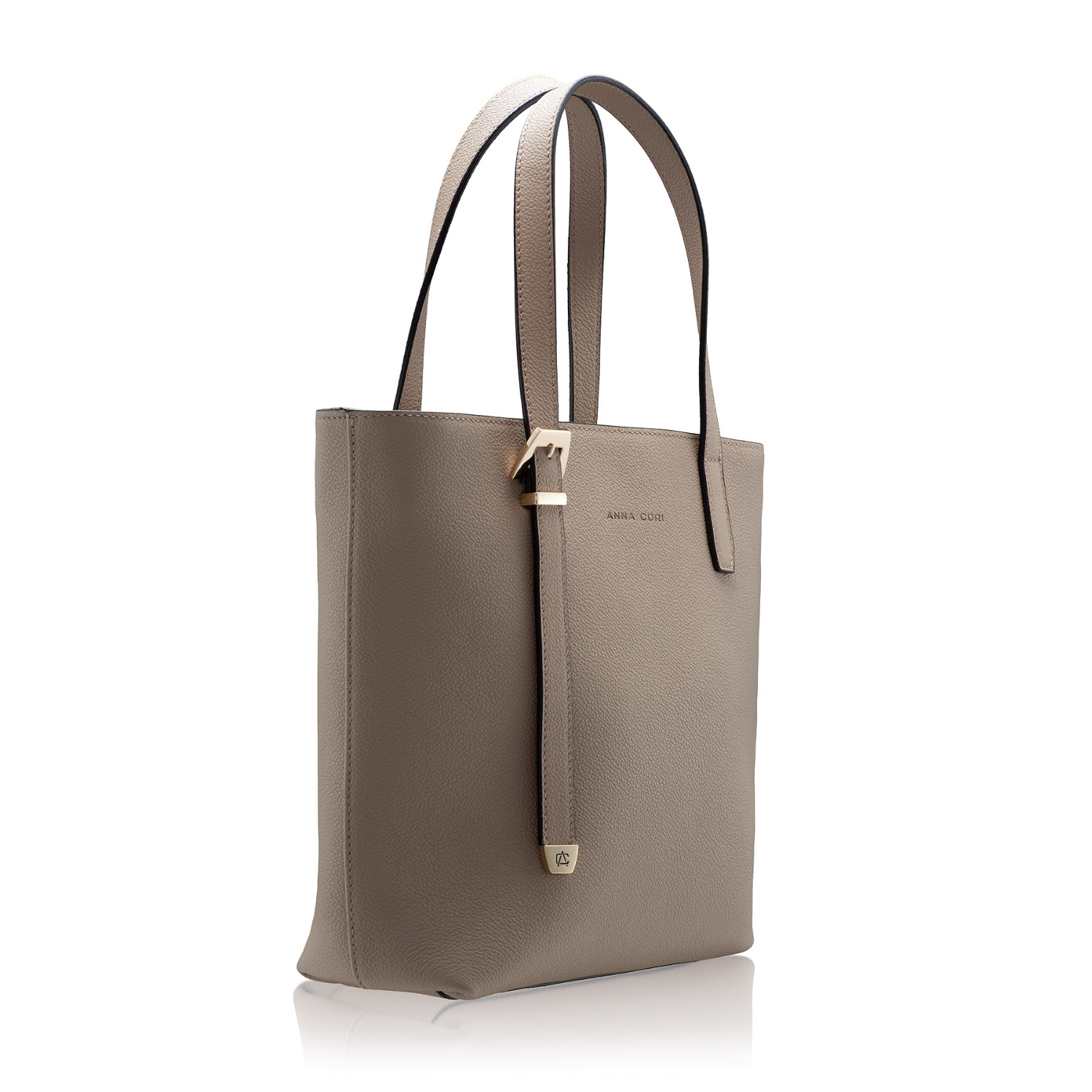 Picture of Women Leather Shoulder Bag MARIEL 01 BOTTALATO TAUPE