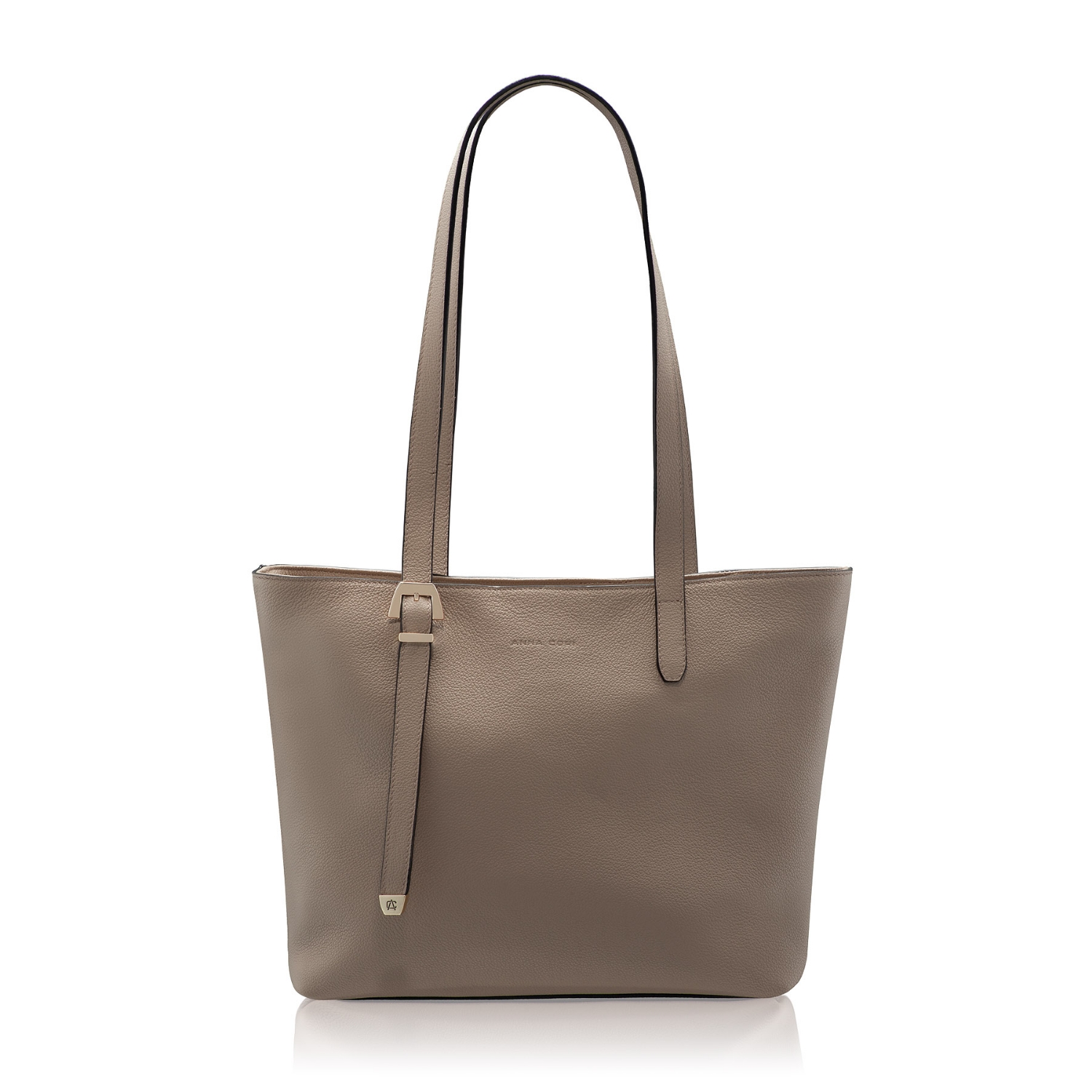 Picture of Women Leather Shoulder Bag MARIEL 03 BOTTALATO TAUPE