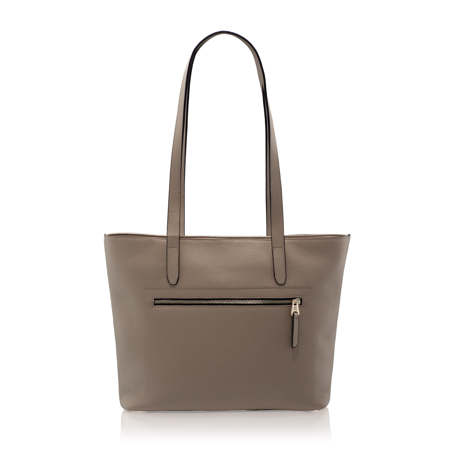 Picture of Women Leather Shoulder Bag MARIEL 03 BOTTALATO TAUPE