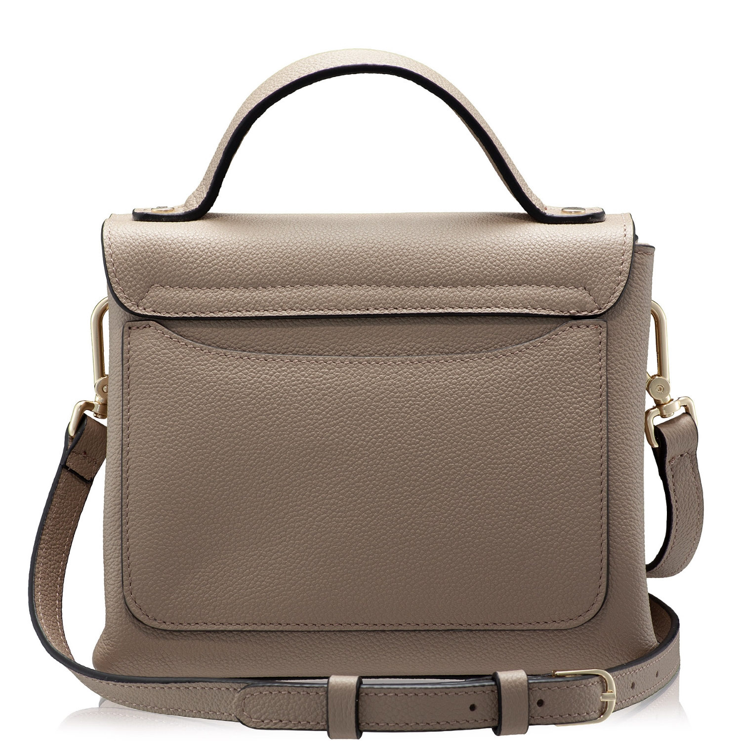 Picture of Women Leather Hand Bag GENNA 02 BOTTALATO TAUPE