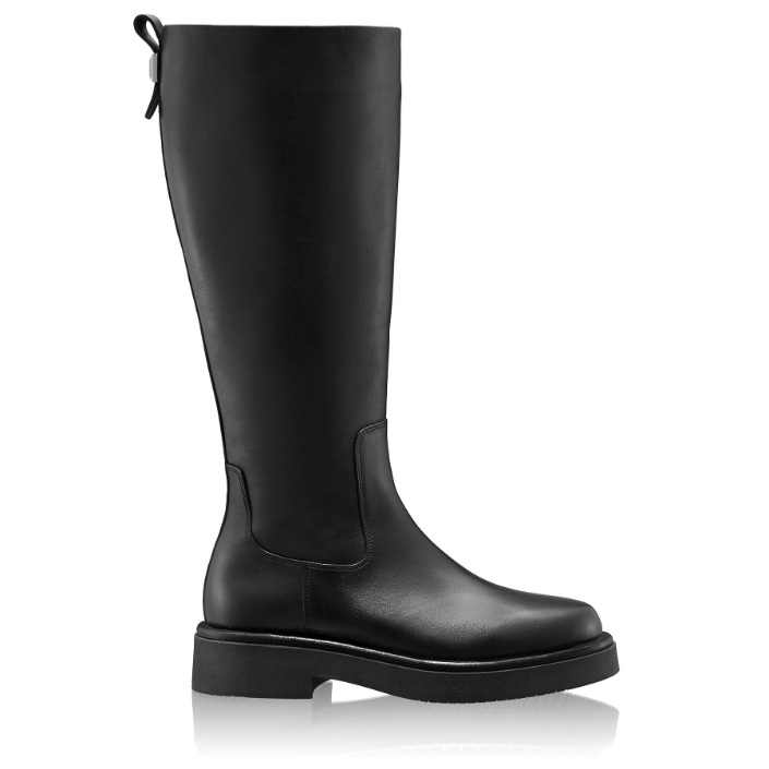 Show details for Women Leather Boots 7944 Vitello Black Picture of Women Leather Boots 7944 Vitello Black