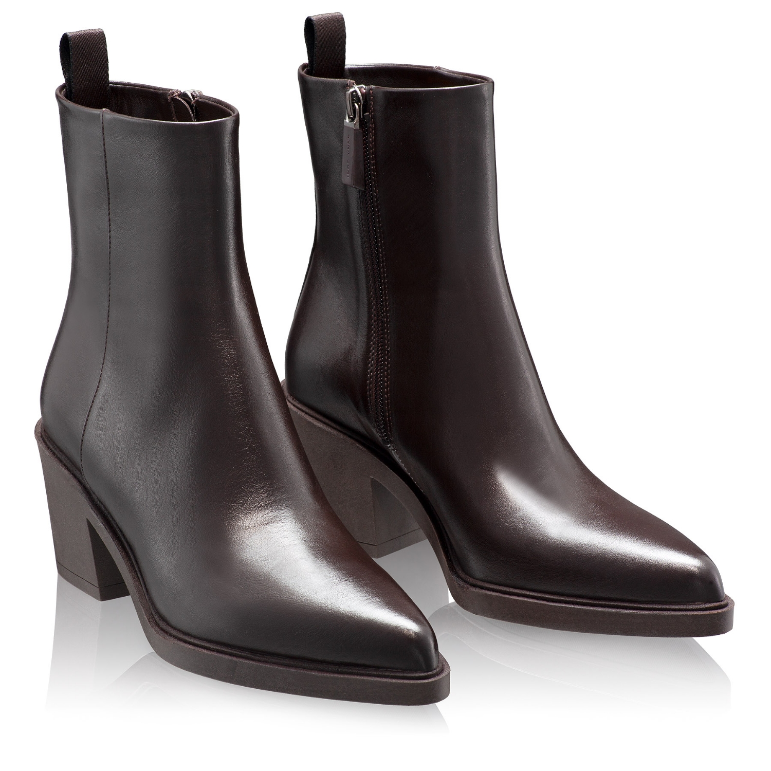 Снимка на Дамски ботуши 7806 Витело Кафяво