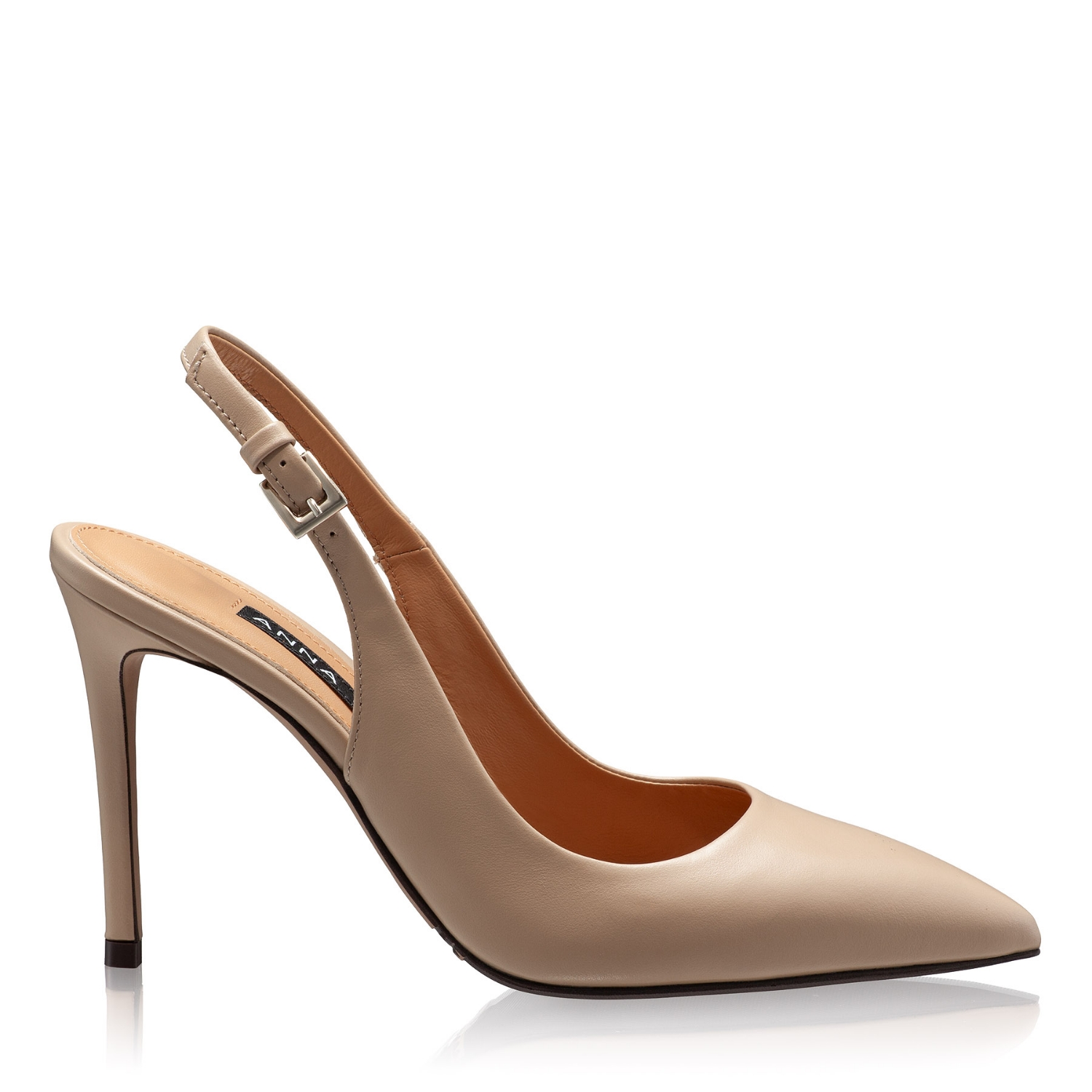 Снимка на Елегантни дамски обувки 4417 Vitello Бежови