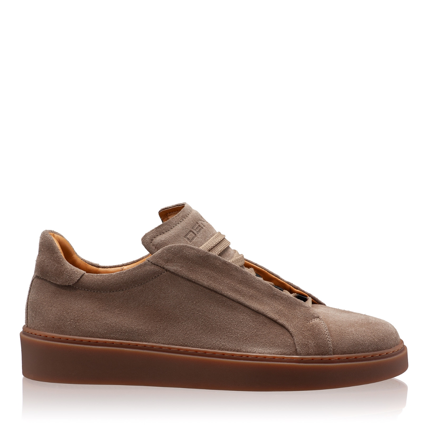 Picture of Men Suede Leather Sport Shoes 7772 Crosta Taupe