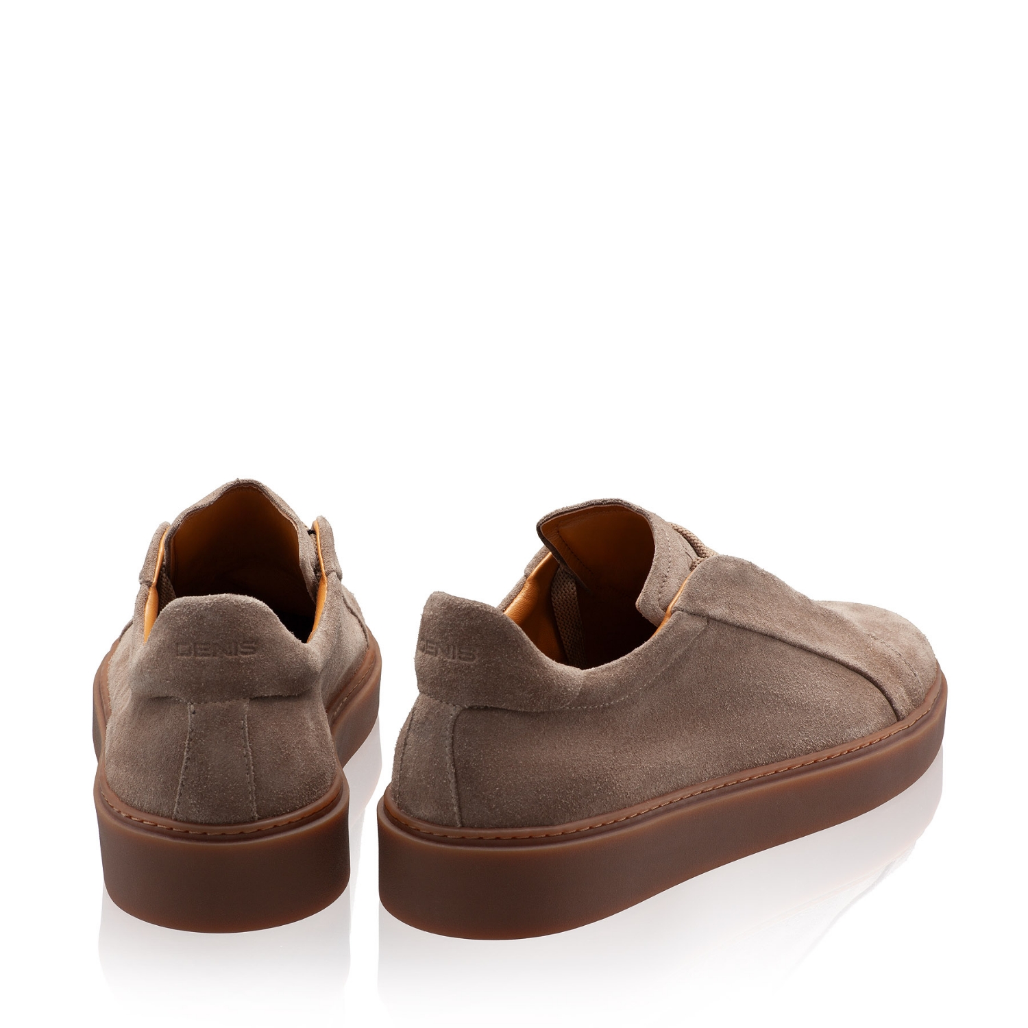 Picture of Men Suede Leather Sport Shoes 7772 Crosta Taupe