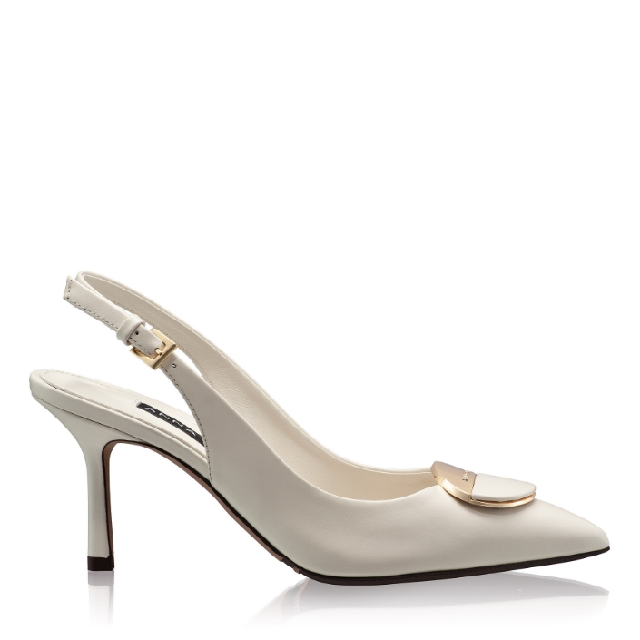 Снимка на Дамски отворени обувки 8062 Vitello Panna